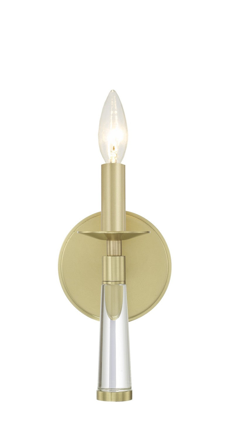 Crystorama - 8861-AG - One Light Wall Sconce - Baxter - Aged Brass