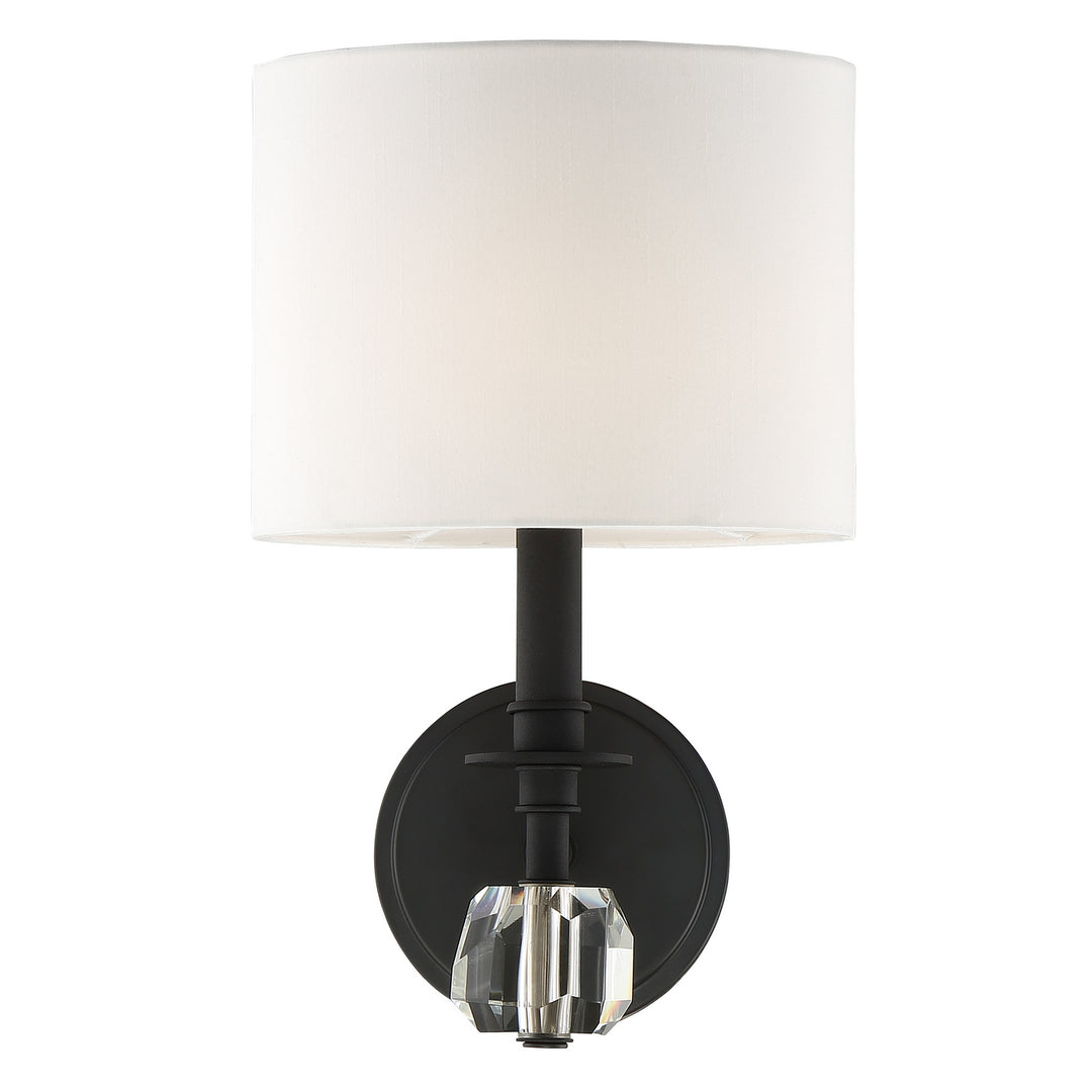 Chimes One Light Wall Sconce in Black Forged - available from The Lighting Shoppe, trusted by Canadian homeowners