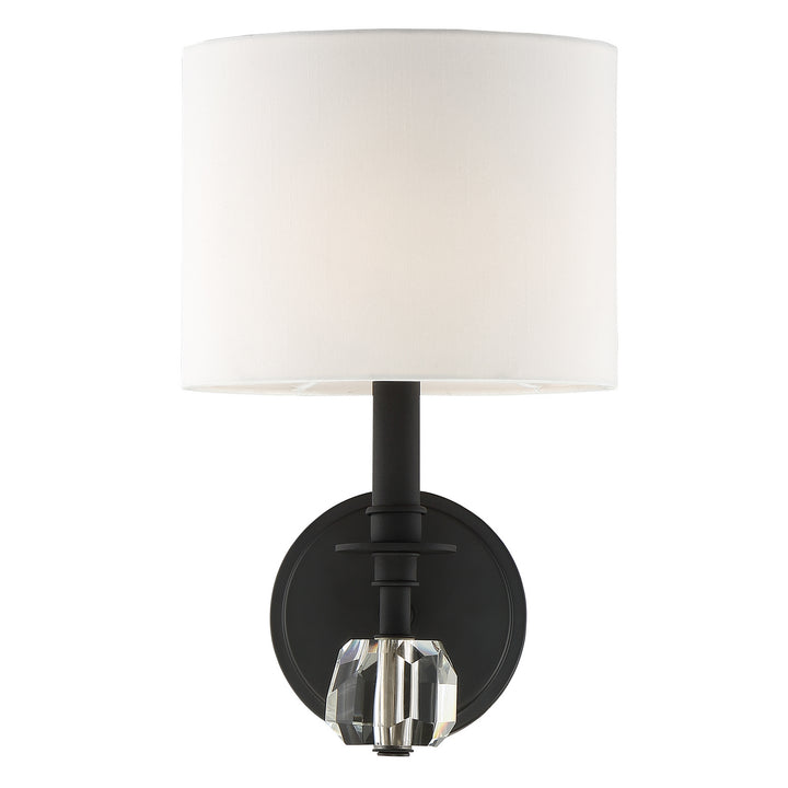 Chimes One Light Wall Sconce in Black Forged - available from The Lighting Shoppe, trusted by Canadian homeowners