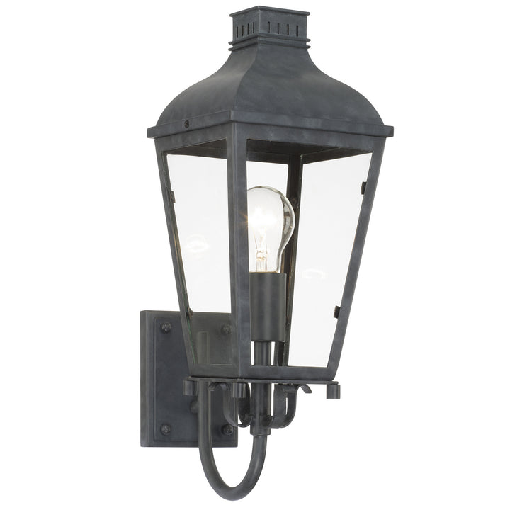 Dumont One Light Outdoor Wall Sconce in Graphite - available from The Lighting Shoppe, trusted by Canadian homeowners