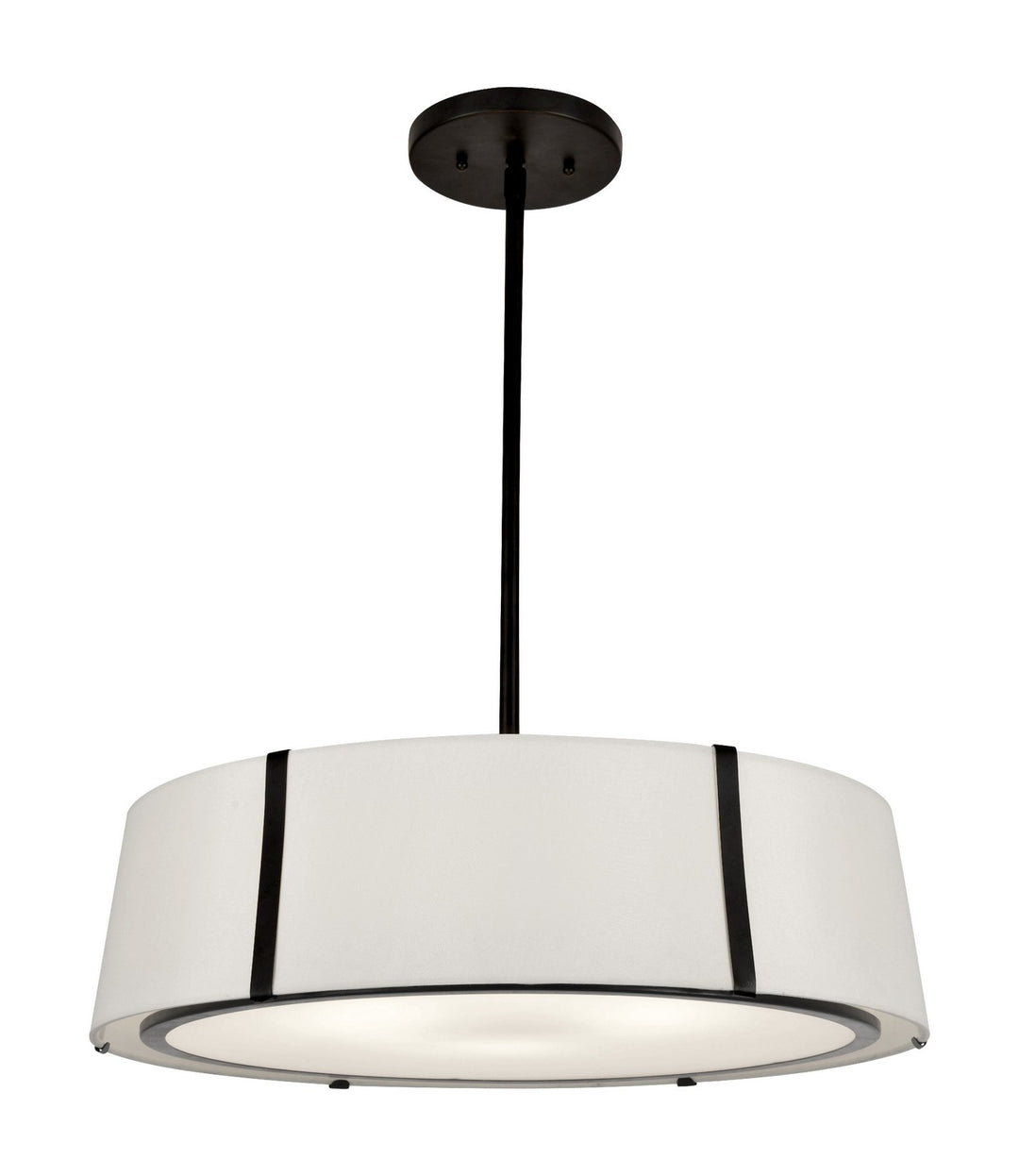 Fulton Six Light Chandelier in Black - available from The Lighting Shoppe, trusted by Canadian homeowners