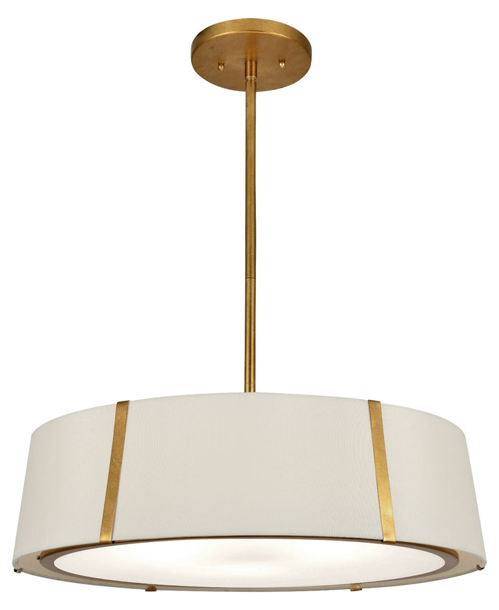 Fulton Six Light Chandelier in Antique Gold - available from The Lighting Shoppe, trusted by Canadian homeowners