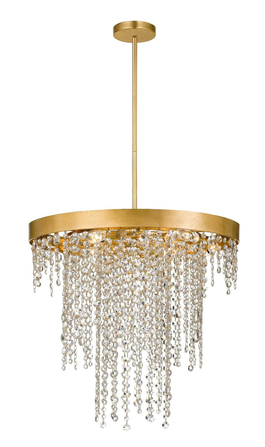 Winham Six Light Chandelier in Antique Gold - available from The Lighting Shoppe, trusted by Canadian homeowners