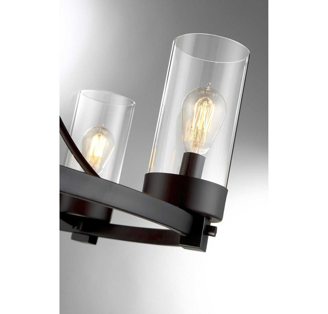 Meridian - M10018ORB - Five Light Chandelier - Mchan - Oil Rubbed Bronze