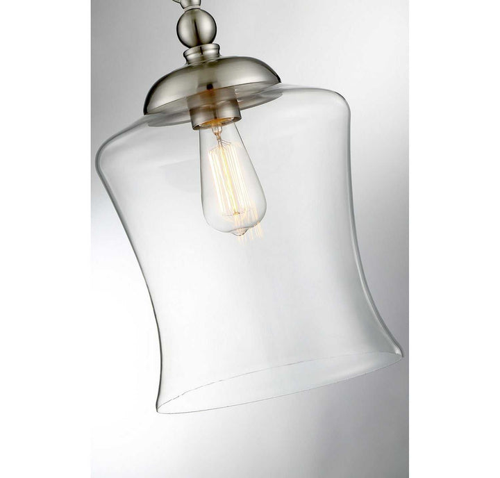 Meridian - M70019BN - One Light Mini Pendant - Mmin2 - Brushed Nickel