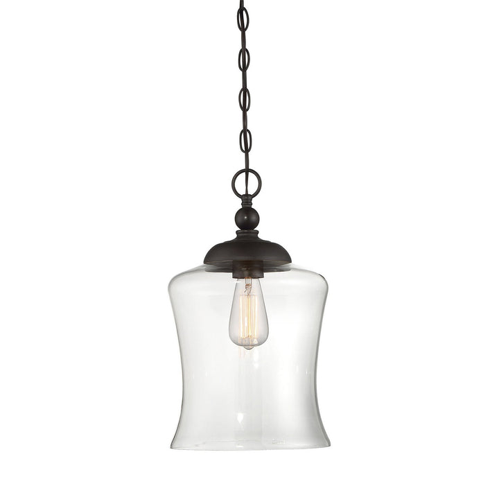 Meridian - M70019ORB - One Light Mini Pendant - Mmin2 - Oil Rubbed Bronze