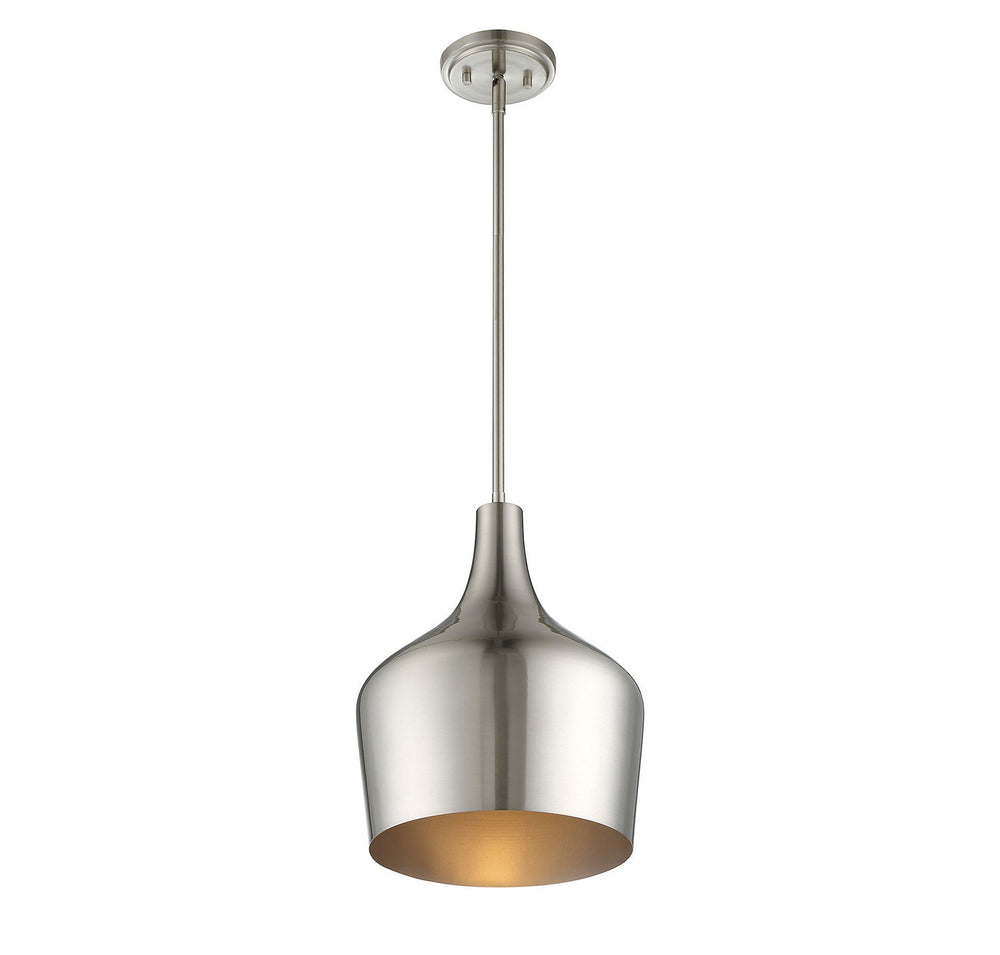 Meridian - M70020BN - One Light Pendant - Mpend - Brushed Nickel