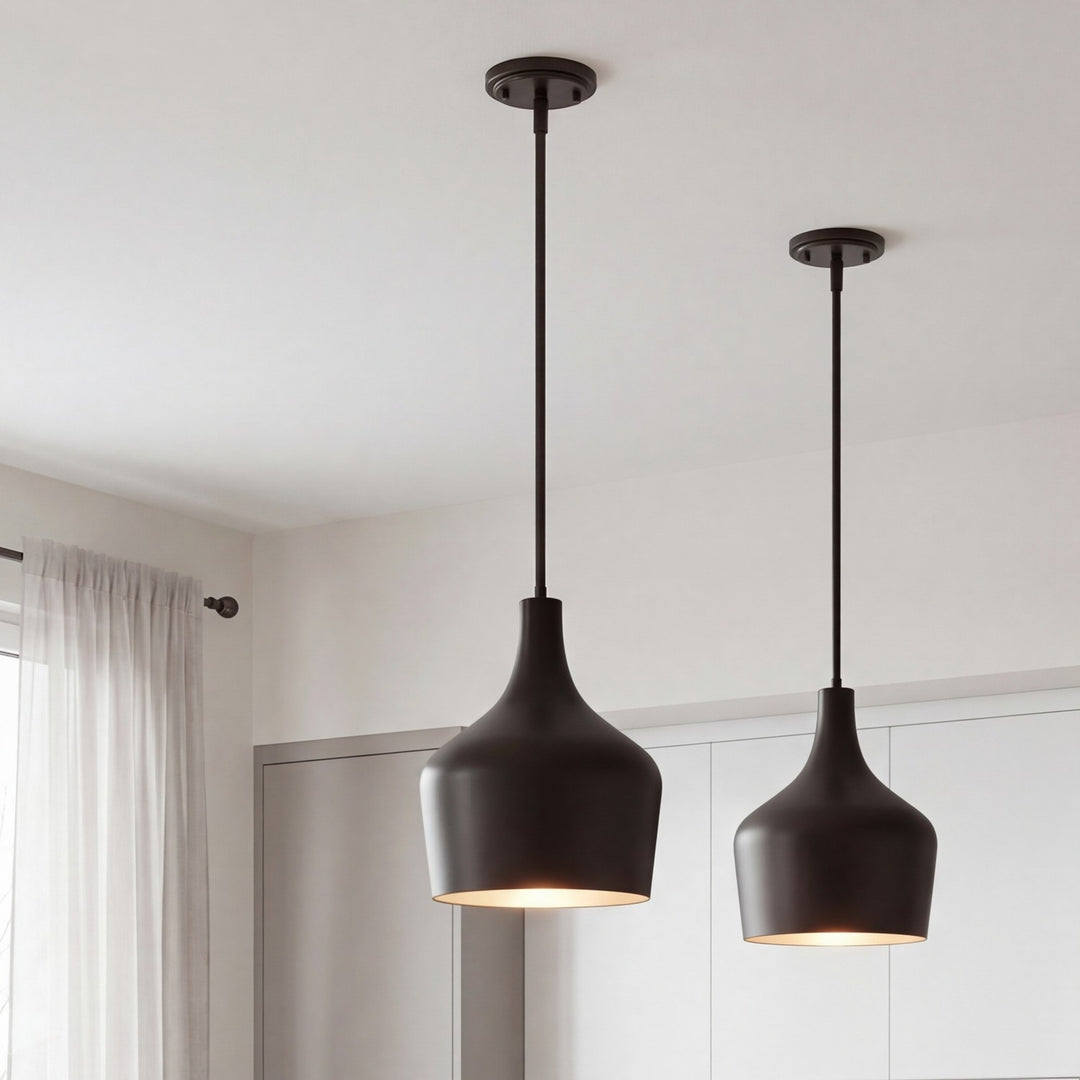 Meridian - M70020ORB - One Light Pendant - Mpend - Oil Rubbed Bronze