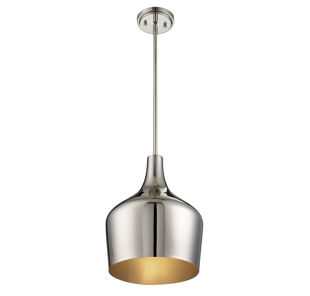 Meridian - M70020PN - One Light Pendant - Mpend - Polished Nickel