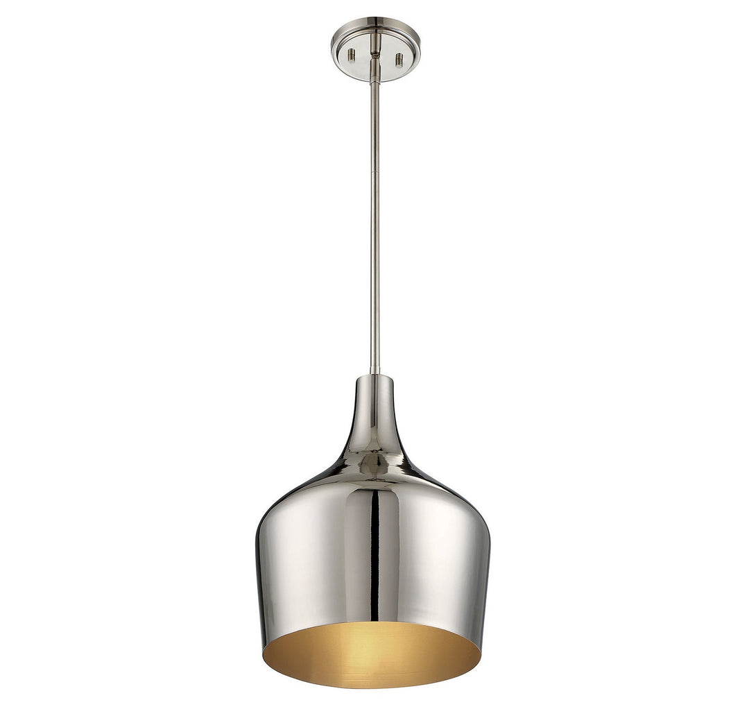 Meridian - M70020PN - One Light Pendant - Mpend - Polished Nickel