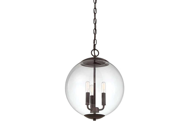 Meridian - M70060ORB - Three Light Pendant - Mpend - Oil Rubbed Bronze