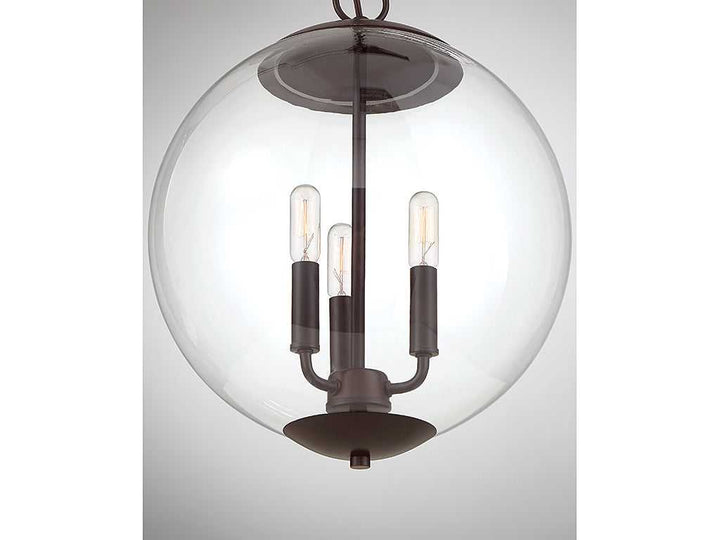 Meridian - M70060ORB - Three Light Pendant - Mpend - Oil Rubbed Bronze