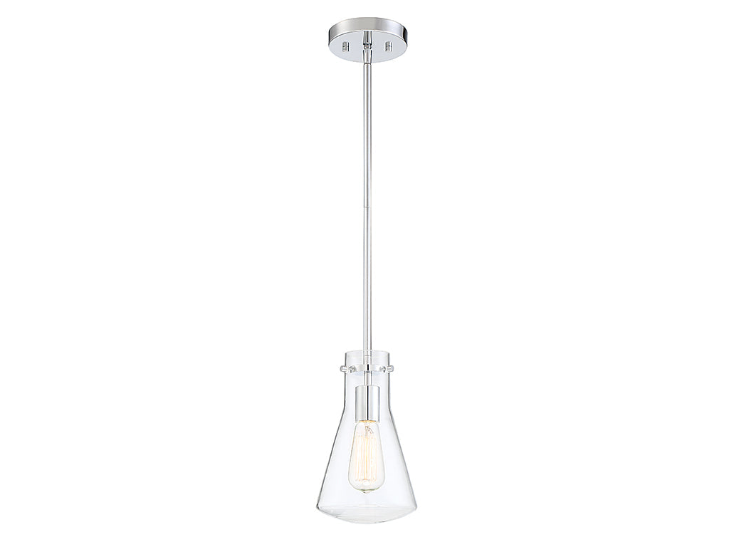 Meridian - M70063CH - One Light Pendant - Mpend - Chrome