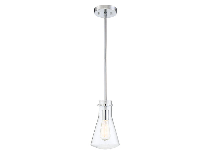 Meridian - M70063CH - One Light Pendant - Mpend - Chrome
