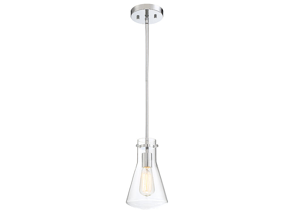 Meridian - M70063CH - One Light Pendant - Mpend - Chrome
