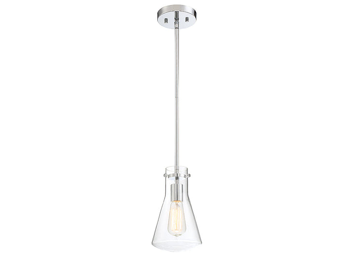 Meridian - M70063CH - One Light Pendant - Mpend - Chrome