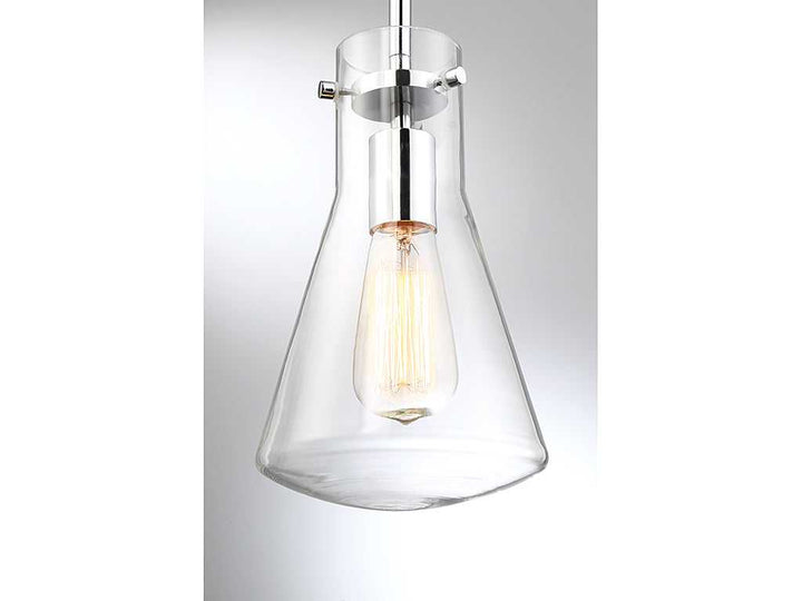 Meridian - M70063CH - One Light Pendant - Mpend - Chrome