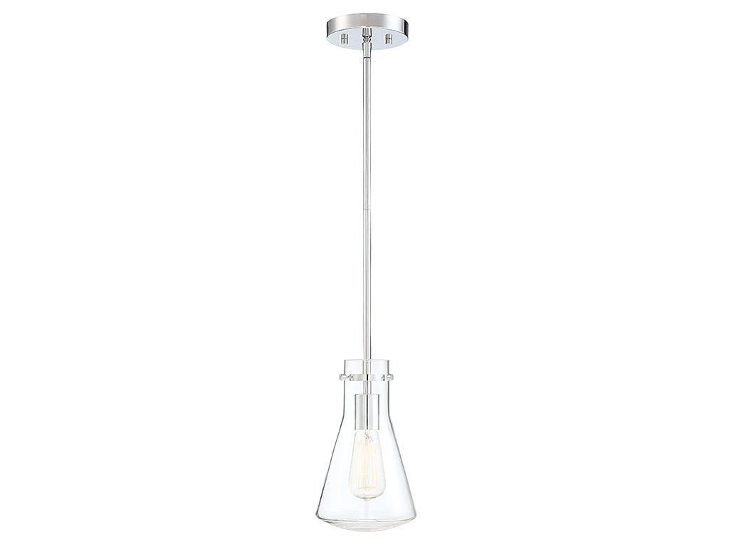 Meridian - M70063CH - One Light Pendant - Mpend - Chrome