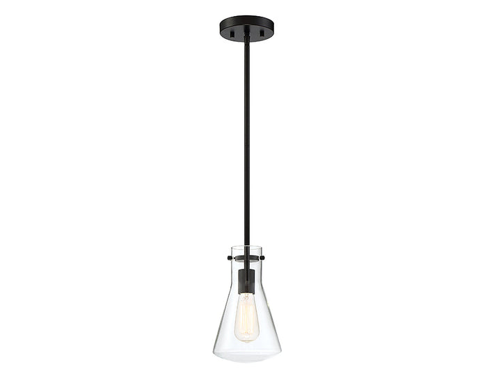 Meridian - M70063MBK - One Light Pendant - Mpend - Matte Black