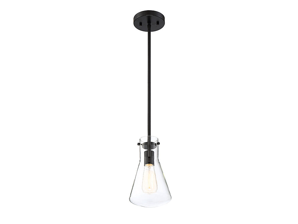 Meridian - M70063MBK - One Light Pendant - Mpend - Matte Black