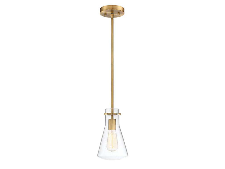 Meridian - M70063NB - One Light Pendant - Mpend - Natural Brass