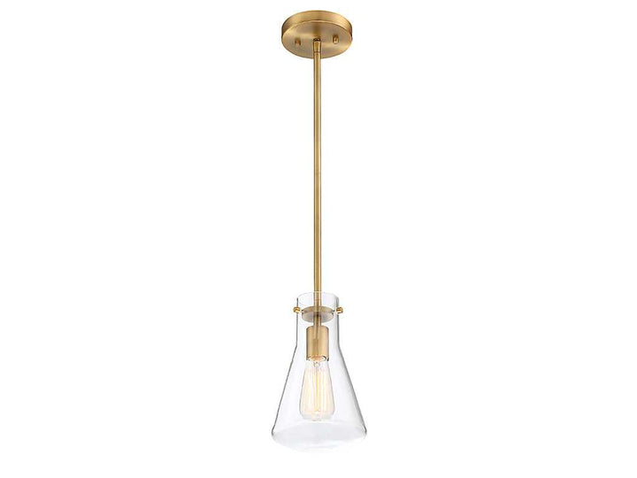 Meridian - M70063NB - One Light Pendant - Mpend - Natural Brass