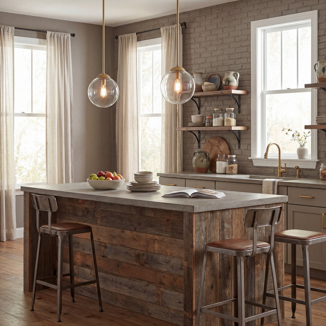 Meridian - M70067NB - One Light Mini Pendant - Mmin2 - Natural Brass