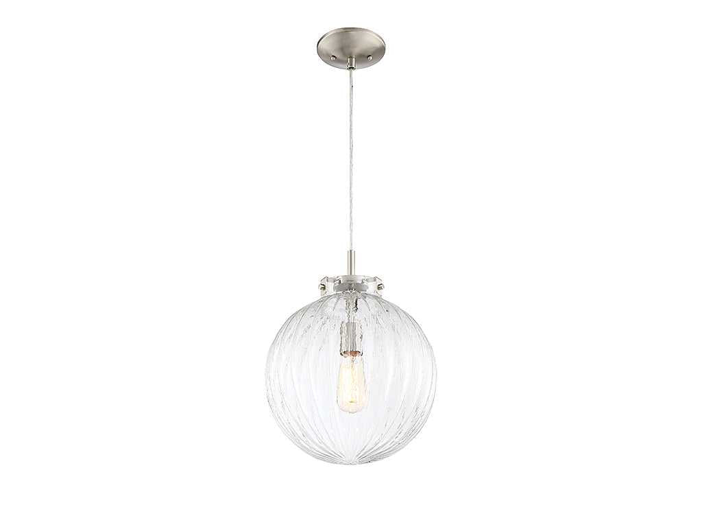 Meridian - M70068BN - One Light Mini Pendant - Mmin2 - Brushed Nickel