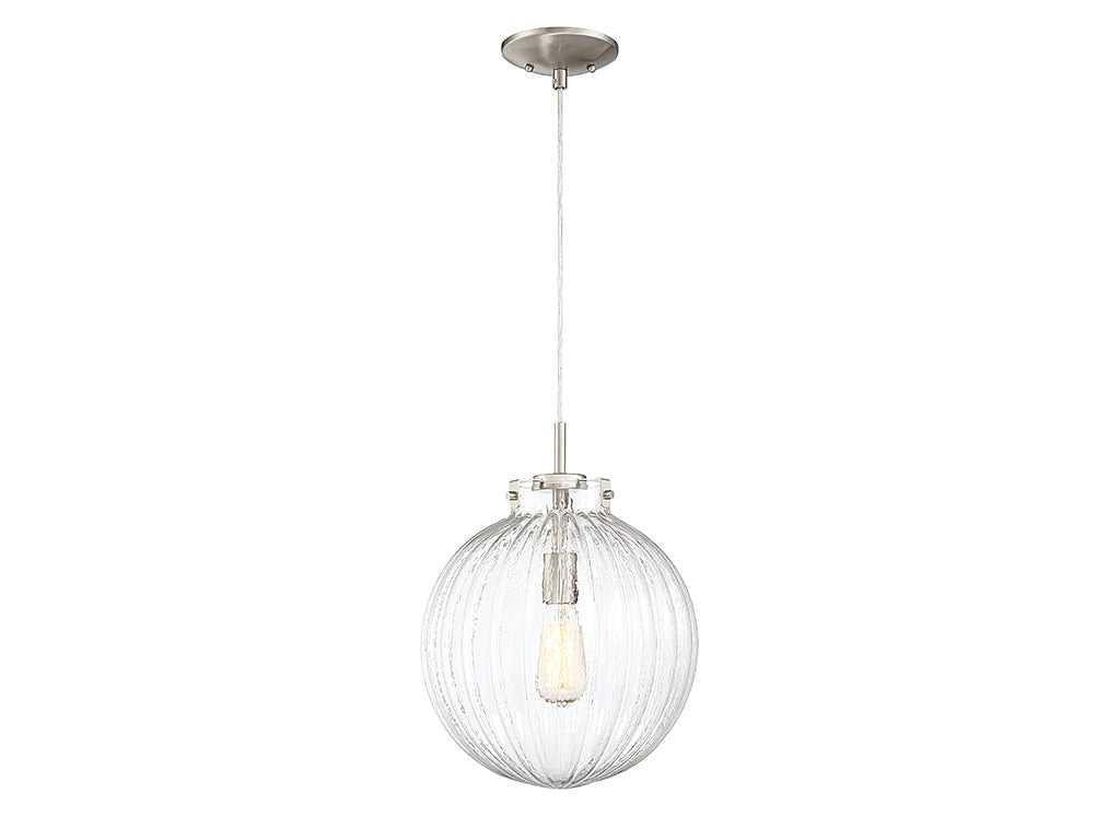 Meridian - M70068BN - One Light Mini Pendant - Mmin2 - Brushed Nickel