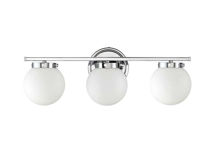 Meridian - M80023CH - Three Light Bathroom Vanity Light - Mbath - Chrome