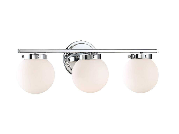 Meridian - M80023CH - Three Light Bathroom Vanity Light - Mbath - Chrome