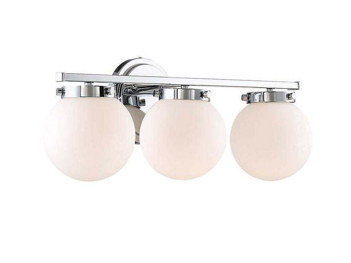 Meridian - M80023CH - Three Light Bathroom Vanity Light - Mbath - Chrome