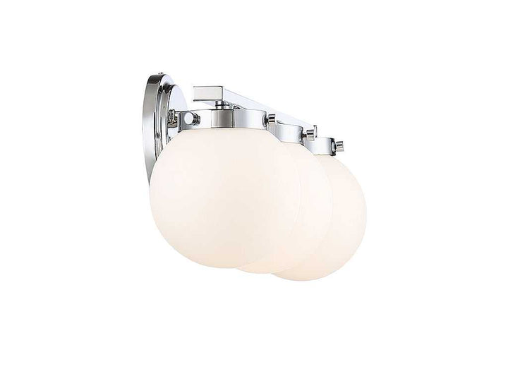Meridian - M80023CH - Three Light Bathroom Vanity Light - Mbath - Chrome