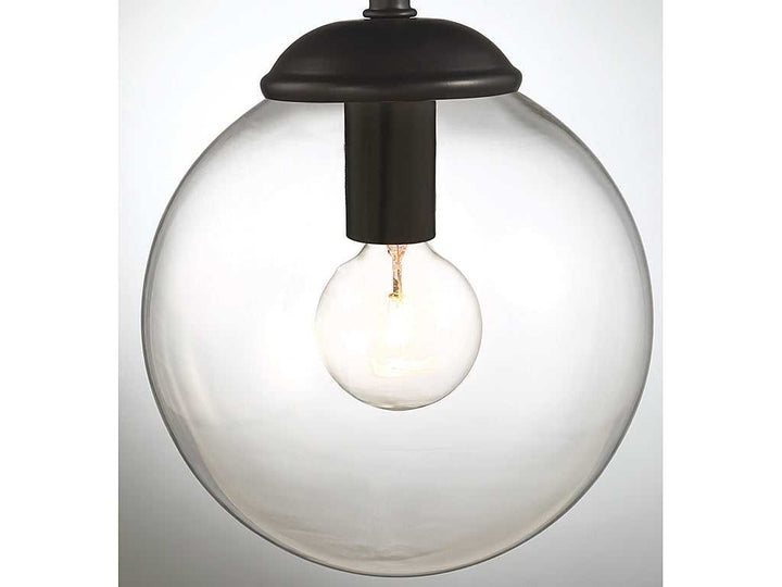 Meridian - M90001-BK - Two Light Wall Sconce - Mscon - Black
