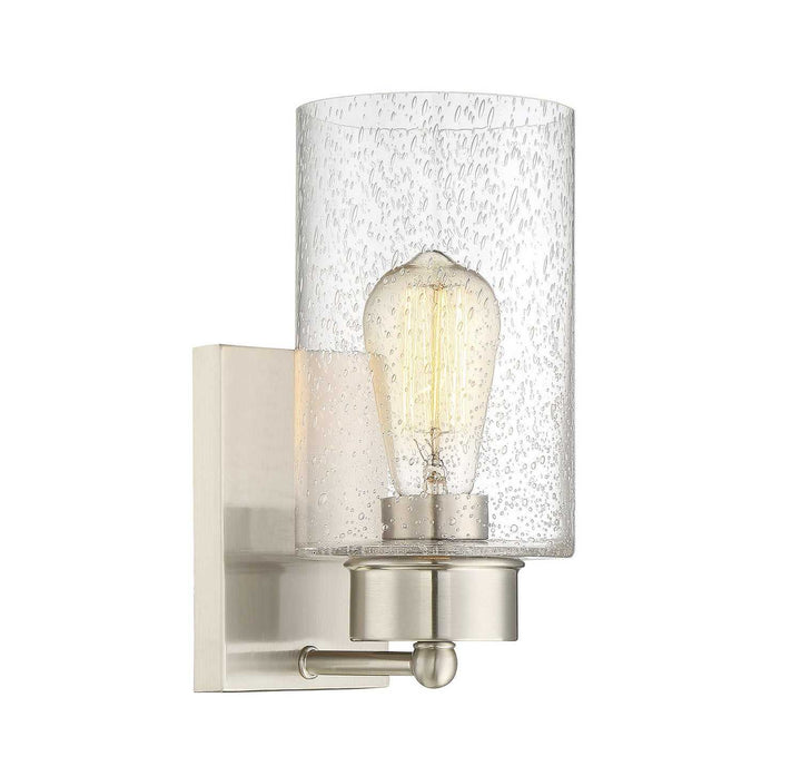 Meridian - M90013BN - One Light Wall Sconce - Mscon - Brushed Nickel