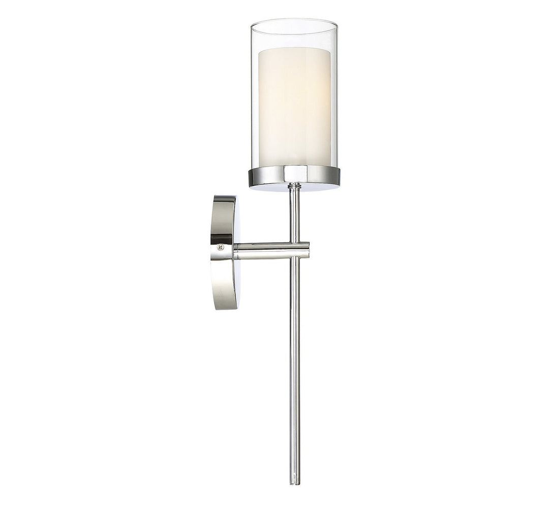 Meridian - M90016CH - One Light Wall Sconce - Mscon - Chrome