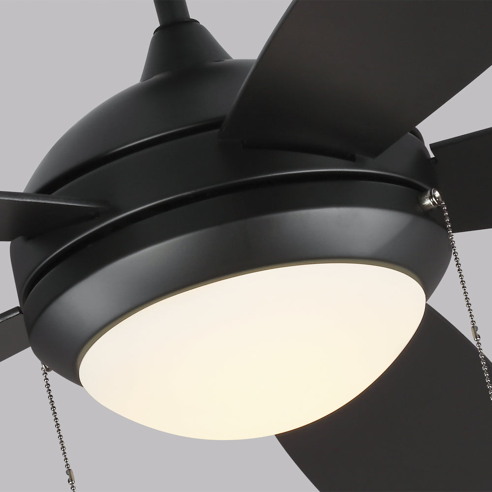 Generation Lighting Canada - 5DIC52BKD-V1 - 52" Ceiling Fan - Discus - Matte Black