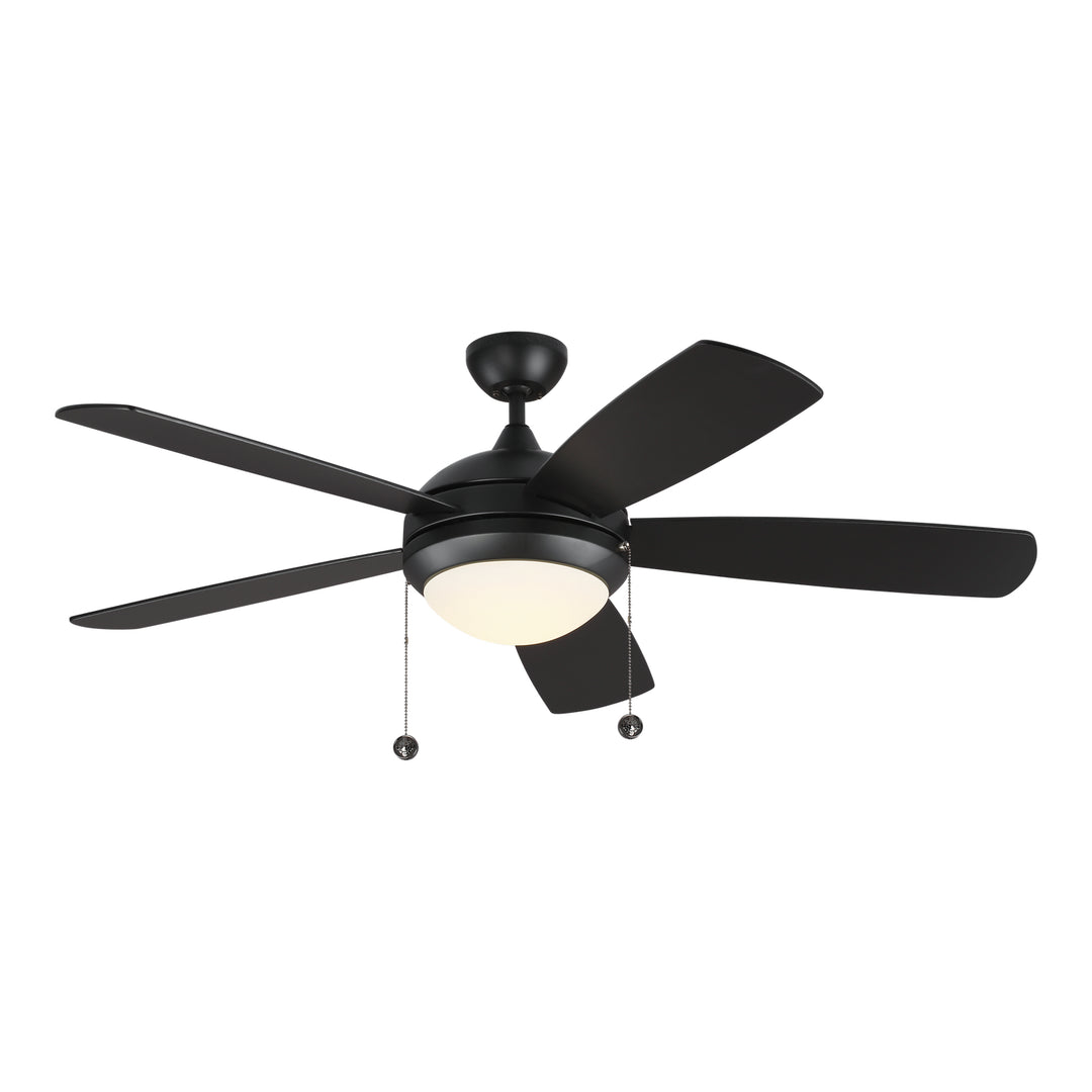 Discus 52" Ceiling Fan in Matte Black - available from The Lighting Shoppe, trusted by Canadian homeowners