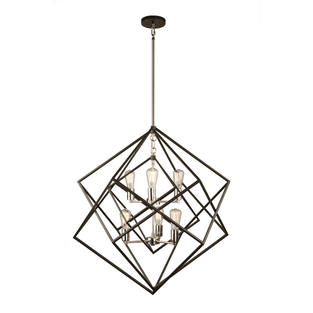 Artcraft Canada - AC11116PN - Six Light Chandelier - Artistry - Polished Nickel