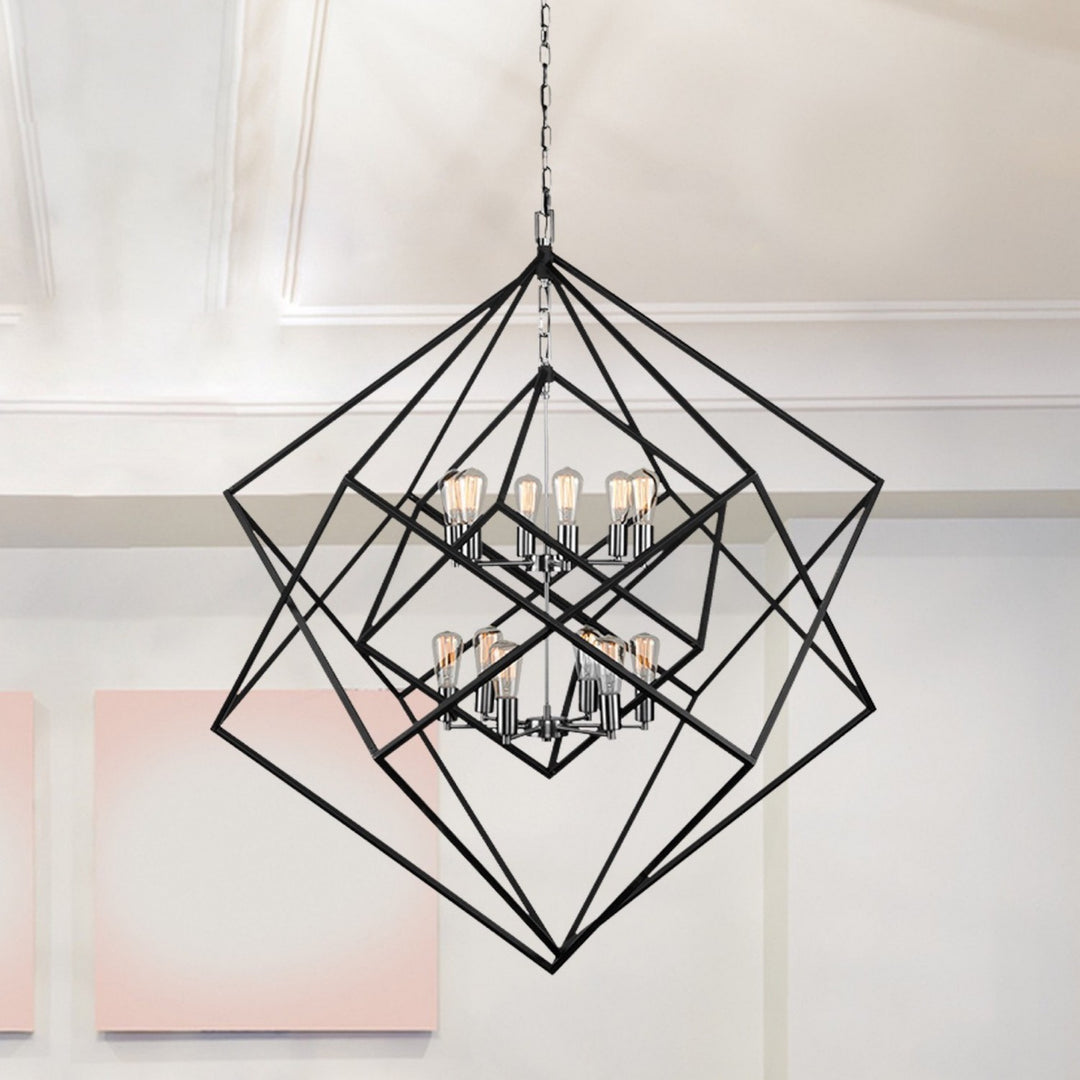 Artcraft Canada - AC11112PN - 12 Light Chandelier - Artistry - Polished Nickel