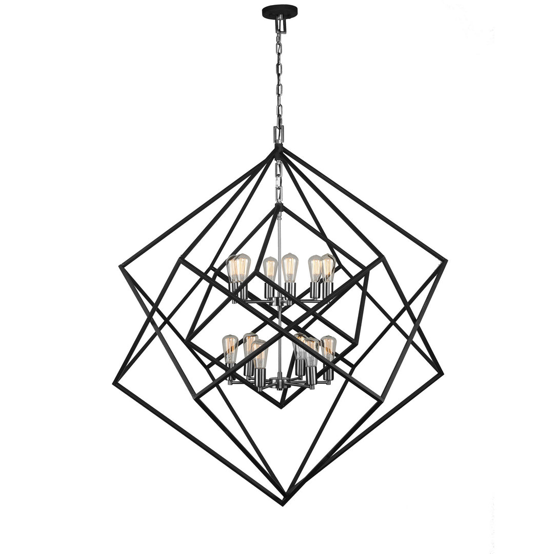 Artcraft Canada - AC11112PN - 12 Light Chandelier - Artistry - Polished Nickel