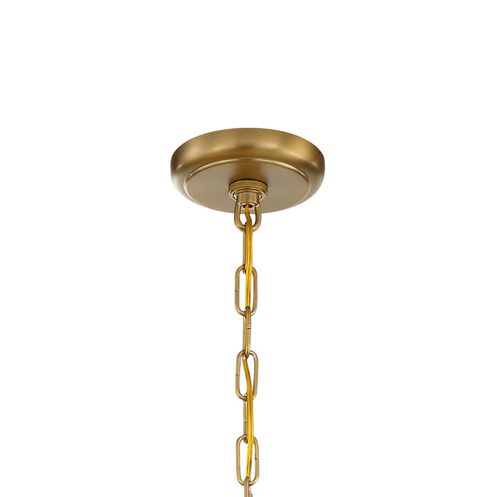 Crystorama - 278-VG - Eight Light Chandelier - Calypso - Vibrant Gold