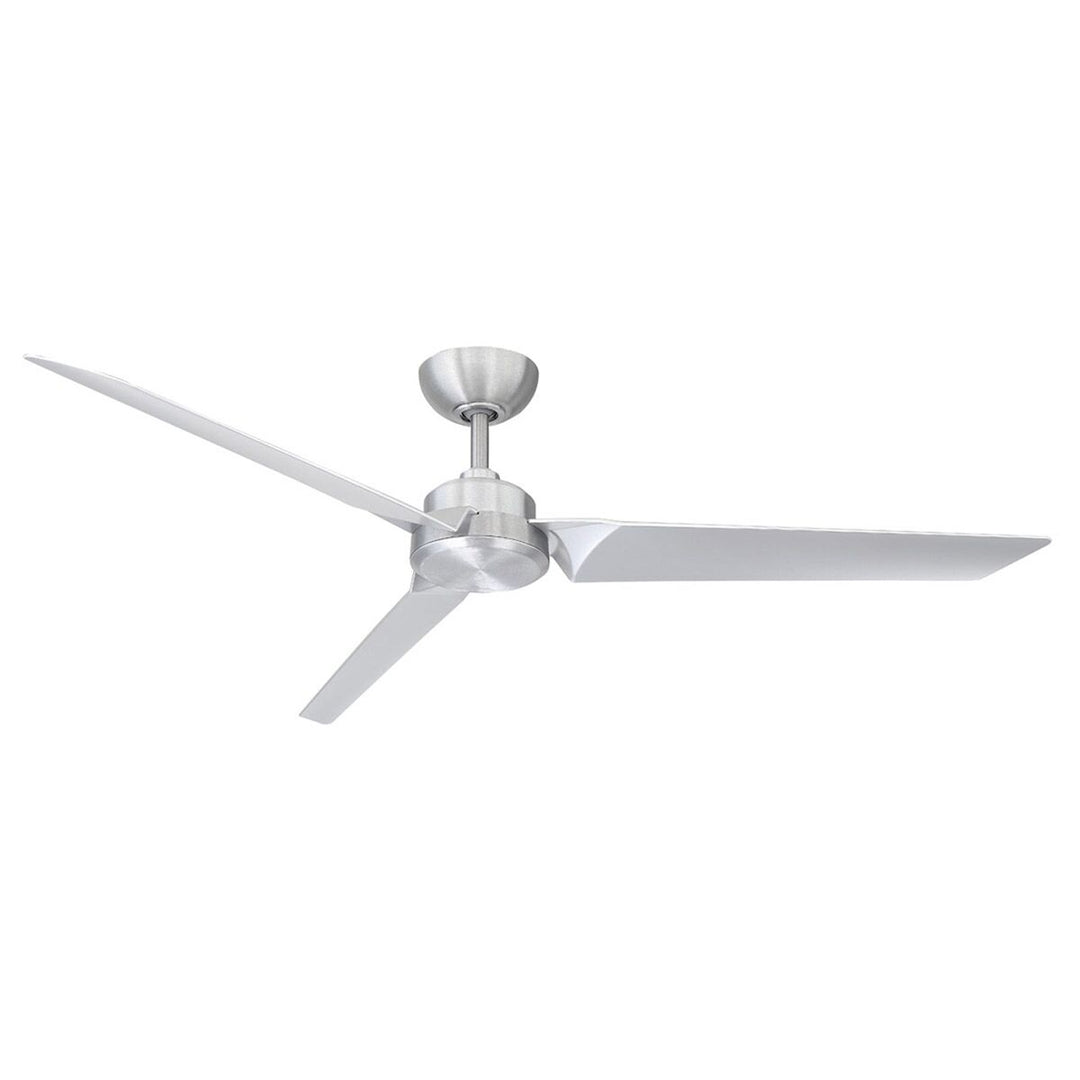 Roboto 62"Ceiling Fan in Brushed Aluminum/Titanium - available from The Lighting Shoppe, trusted by Canadian homeowners