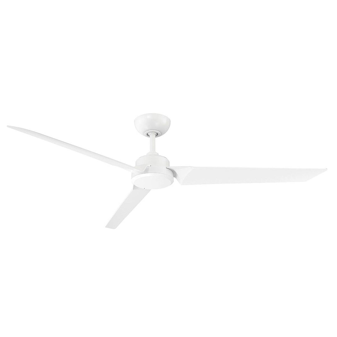 Roboto 62"Ceiling Fan in Matte White - available from The Lighting Shoppe, trusted by Canadian homeowners