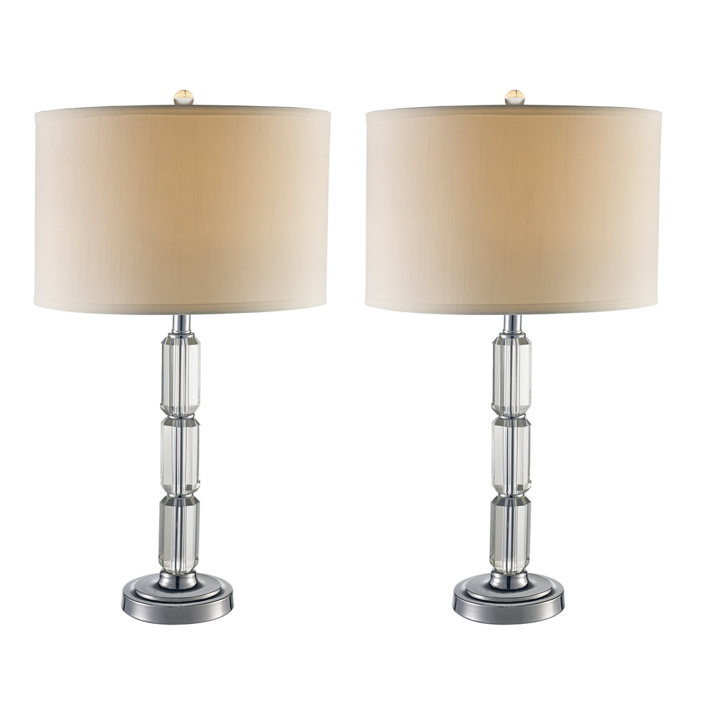 One Light Table Lamp in Polished Chrome - available from The Lighting Shoppe, trusted by Canadian homeowners