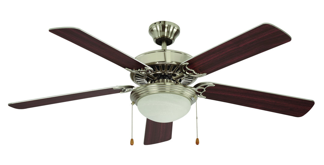 52``Ceiling Fan in Brushed Nickel - available from The Lighting Shoppe, trusted by Canadian homeowners