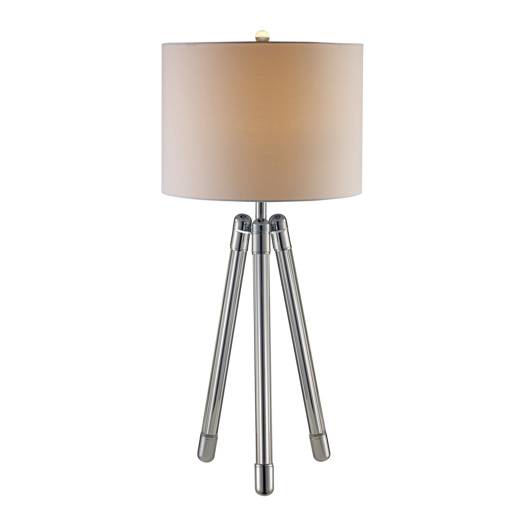 One Light Table Lamp in Polished Chrome - available from The Lighting Shoppe, trusted by Canadian homeowners