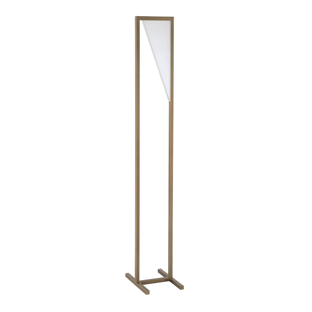 Voxx LED Floor Lamp in Oilcan Brass Kendal Canada