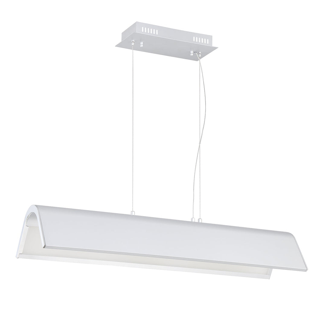 Ultimor LED Pendant Bar in Silver & Chrome Kendal Canada