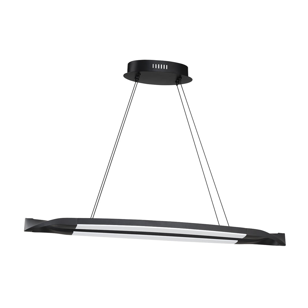 Serphus LED Pendant Bar in Black Kendal Canada
